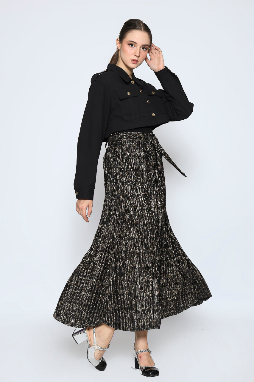 Bloom et Cotton Corduroy Jacket in Black