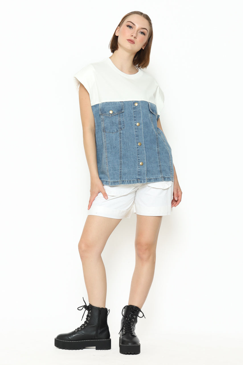 Bloom et Champs Denim Casual Top