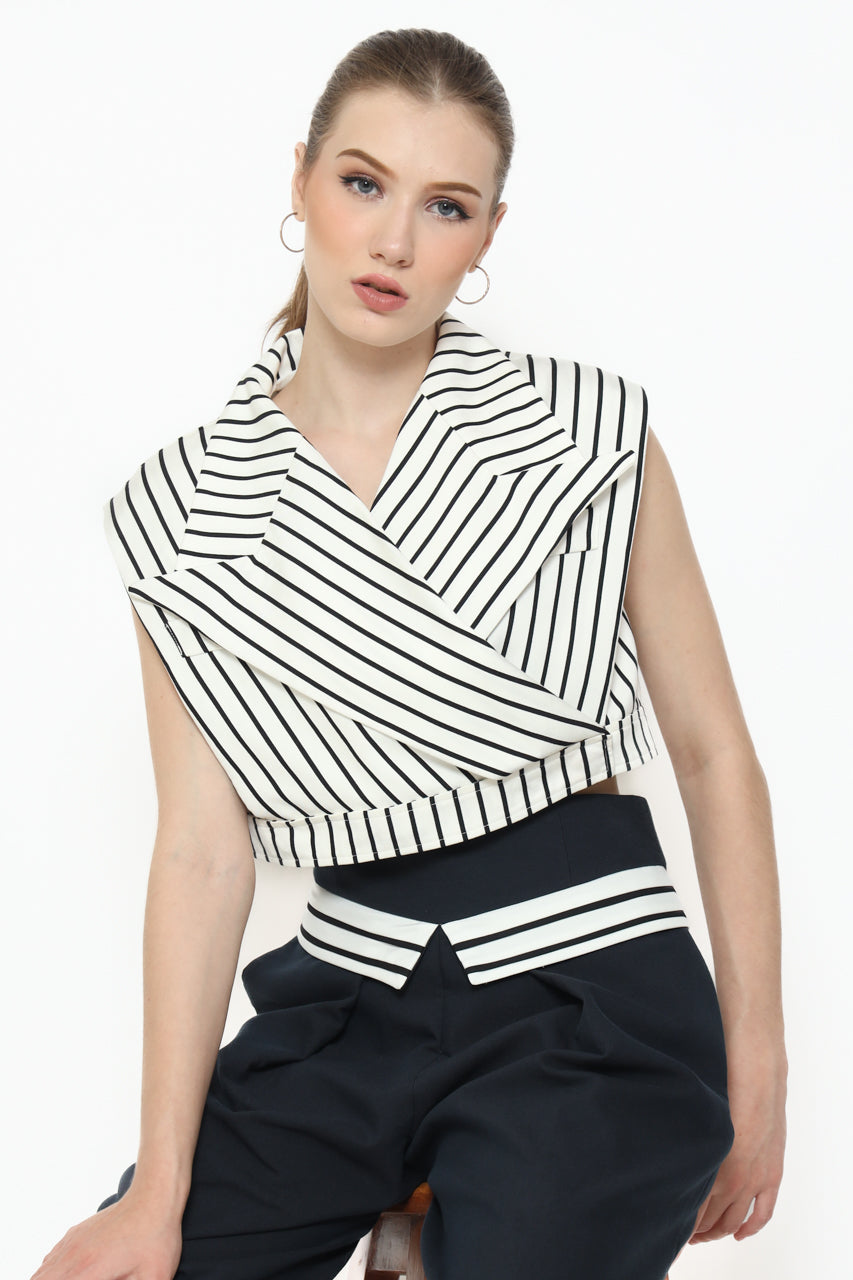 Bloom et Champs Vest Crop Belang