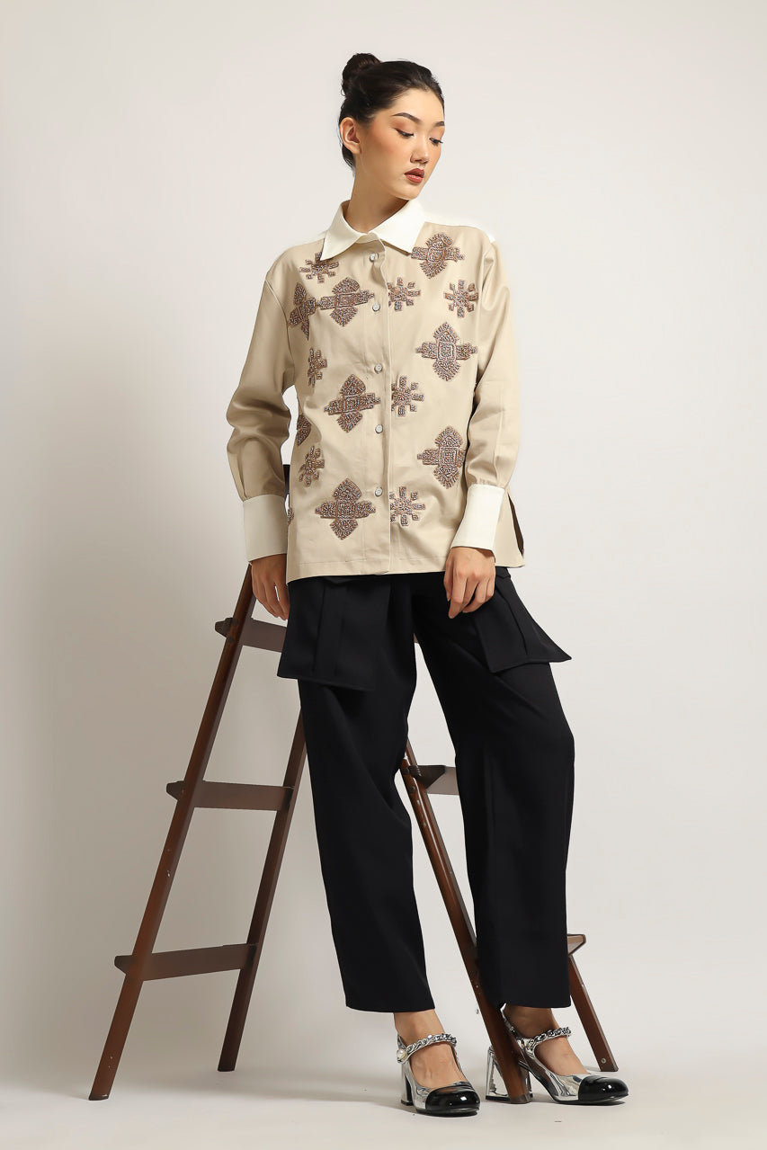 Bloom et Champs Kemeja Payet Nude Star