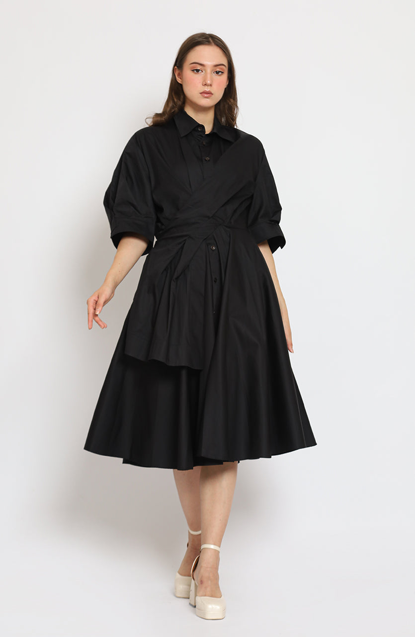 Bloom et Cotton Flare Cotton Dress