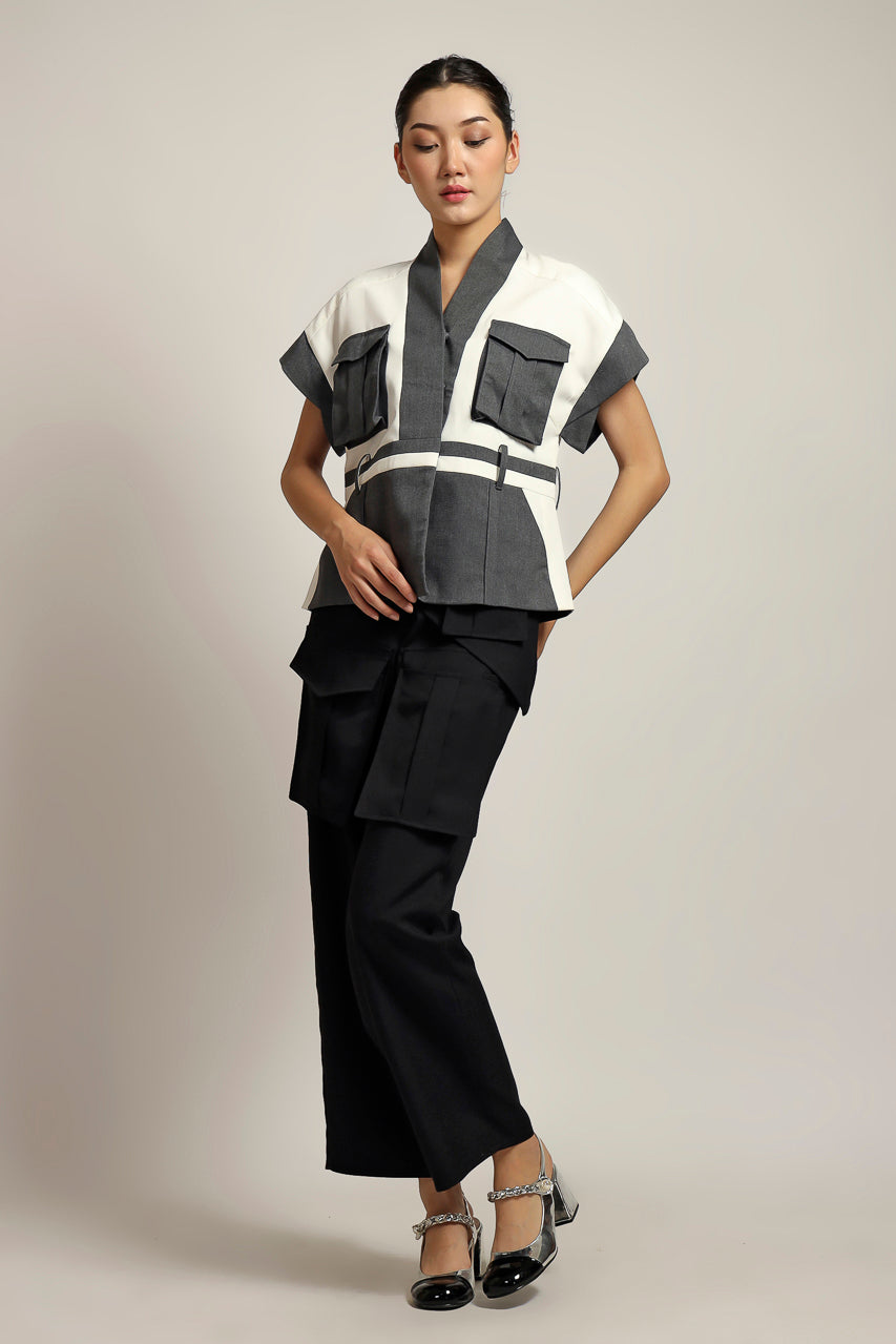 Bloom et Champs AK Kimono Kantong Blouse