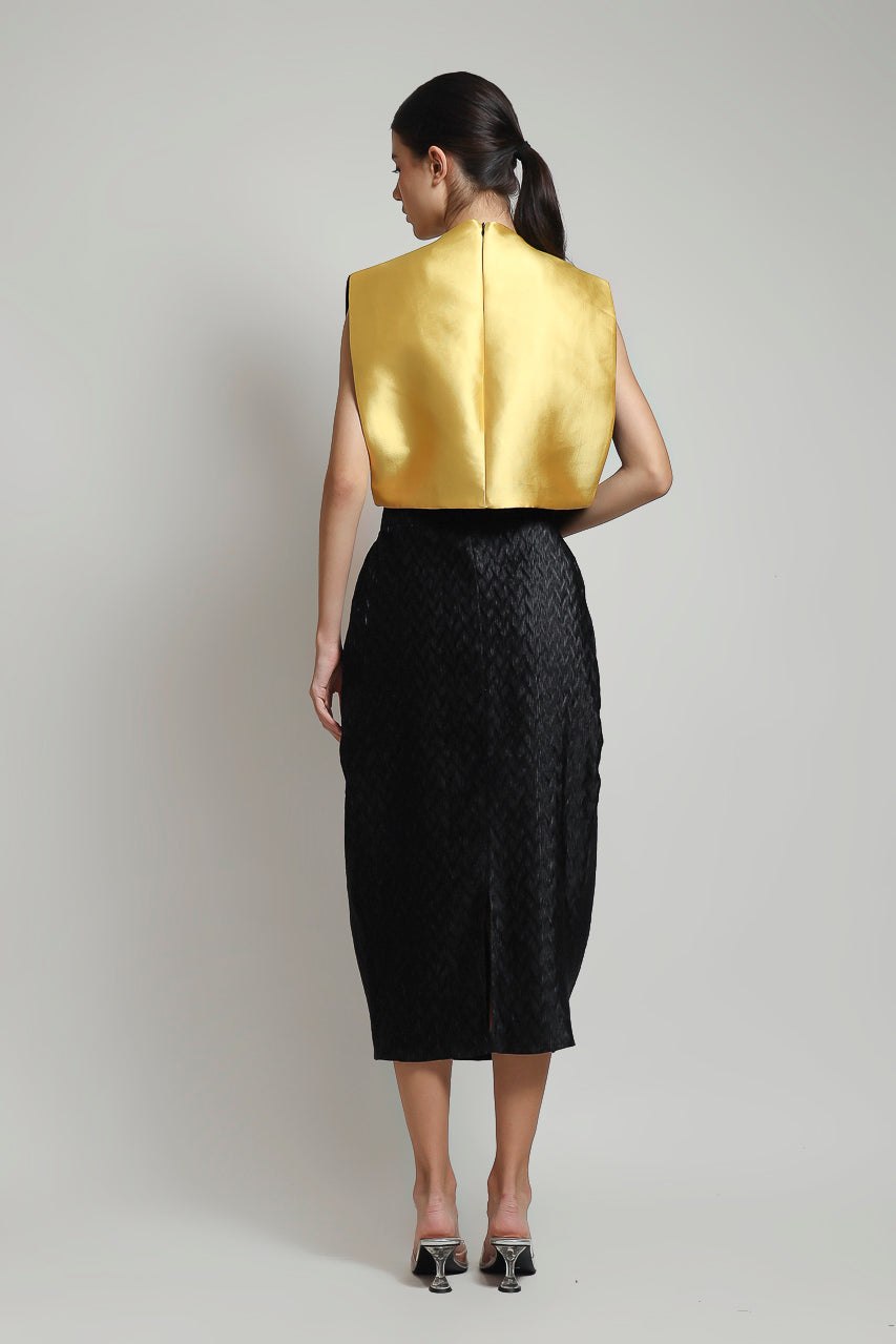 Bloom et Champs Top Ranting/Rok Embossed Tulip