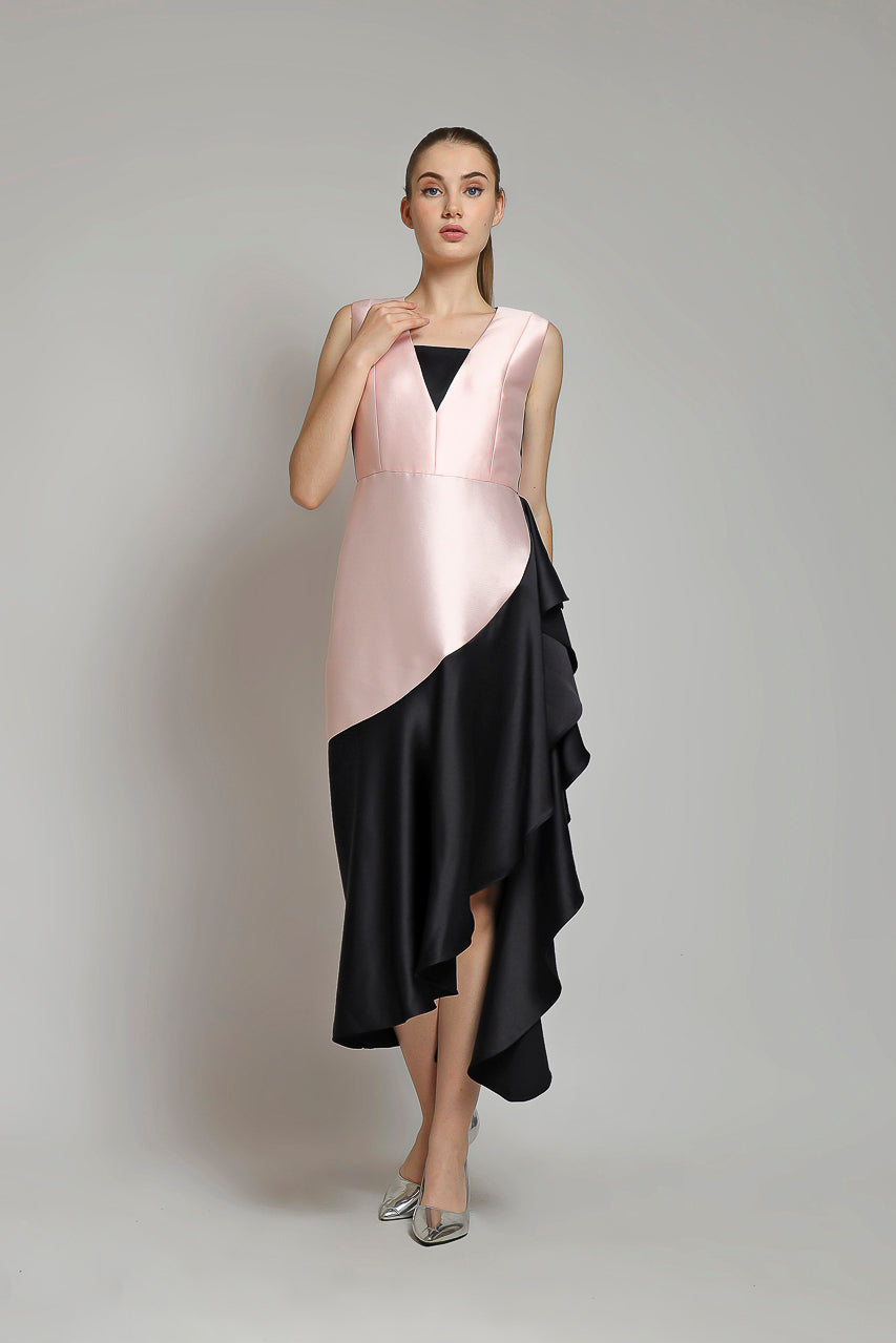 Bloom et Champs Dress Black Pink