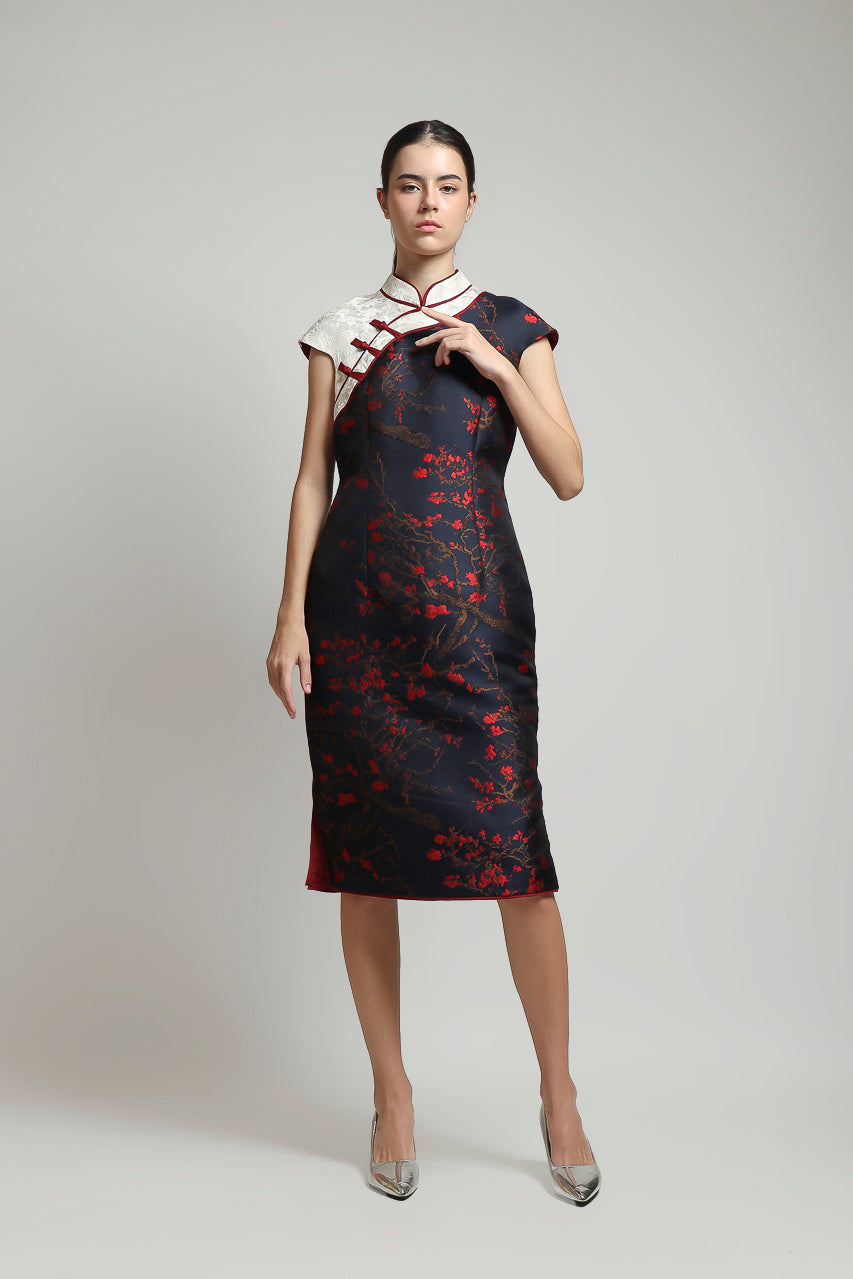 Bloom et Champs Dress Cheongsam Tassel