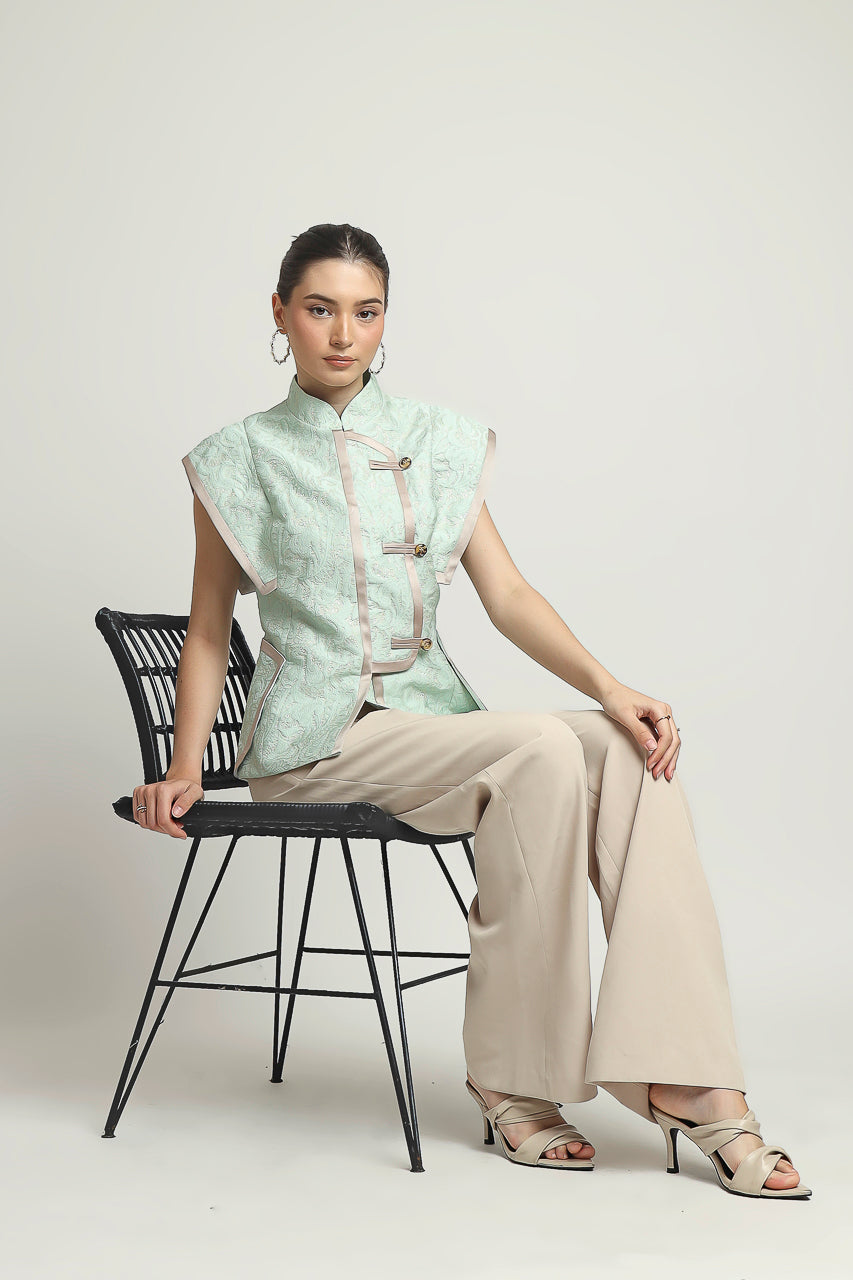 Bloom et Champs Minty Shanghai Top