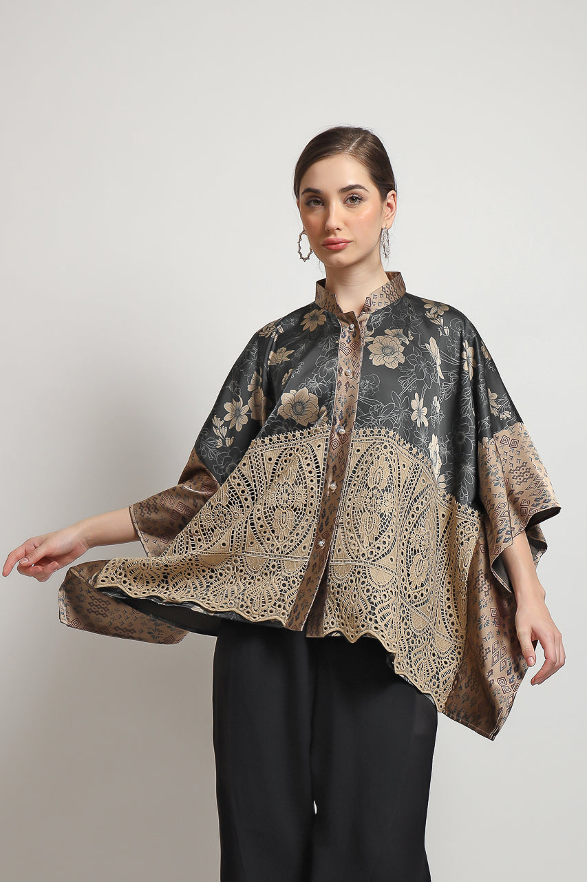 Bloom et Champs Ethnic Lawar Top