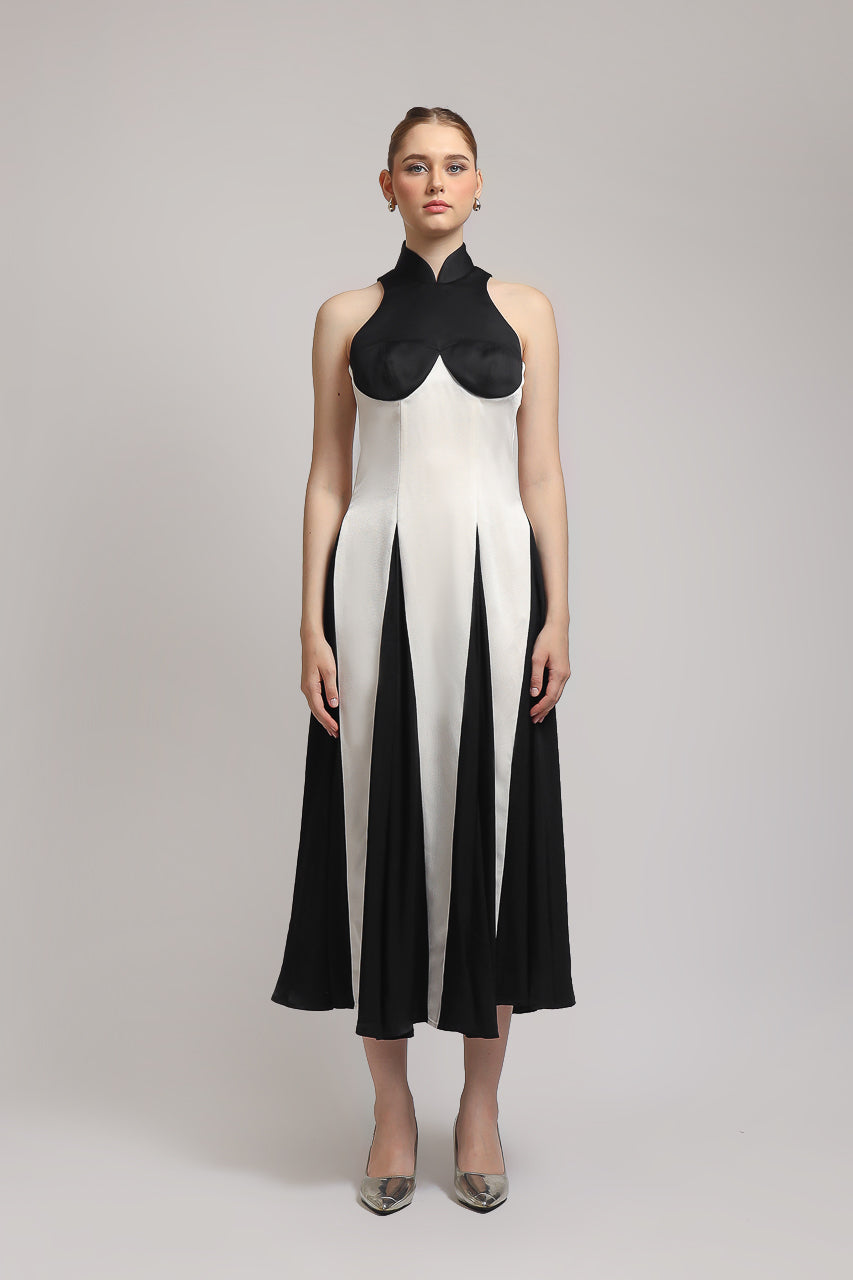 Bloom et Champs Scarlet Monochrome Dress