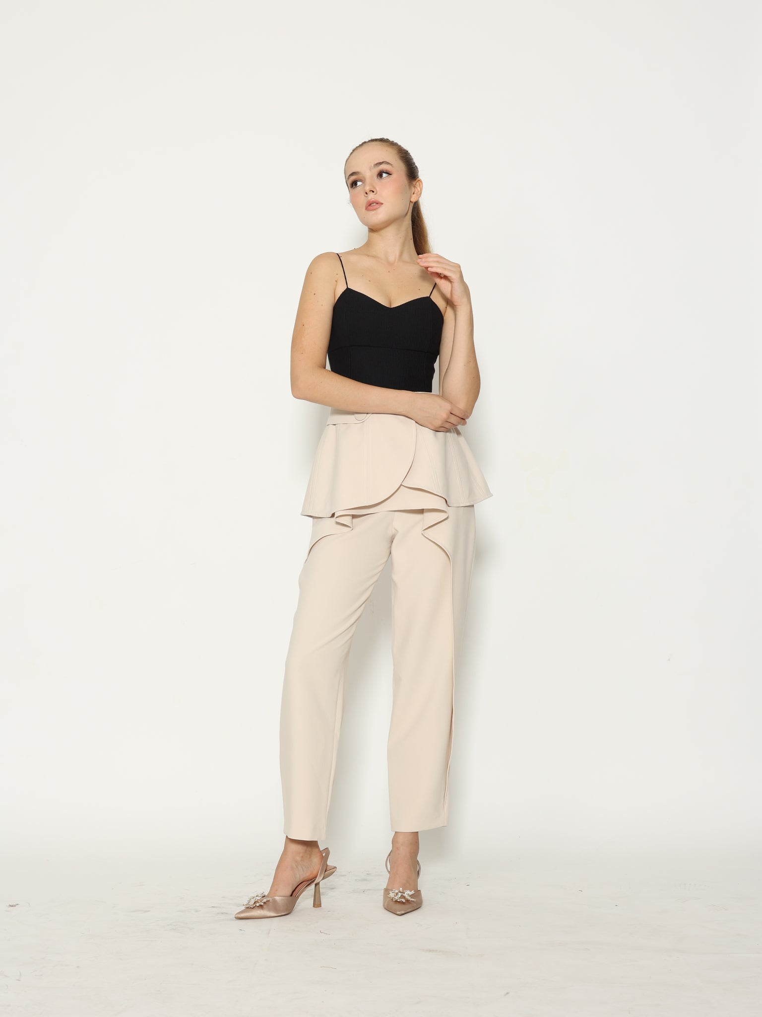 Bloom et Champs Peplum Pants