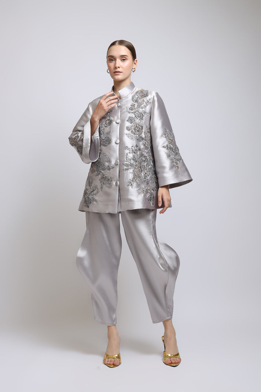 Bloom et Champs Blazer Silver Payet/Doremi Pants Silver