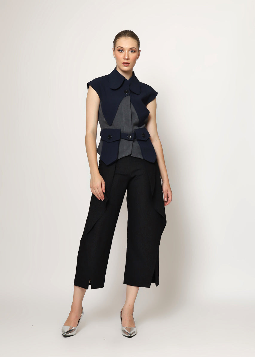 Bloom Et Champs Top Segitiga Abu