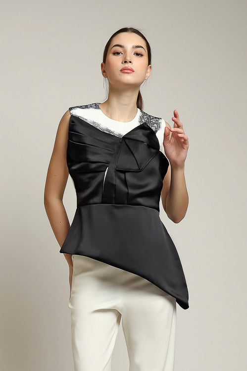 Bloom et Champs Manda Peplum Top