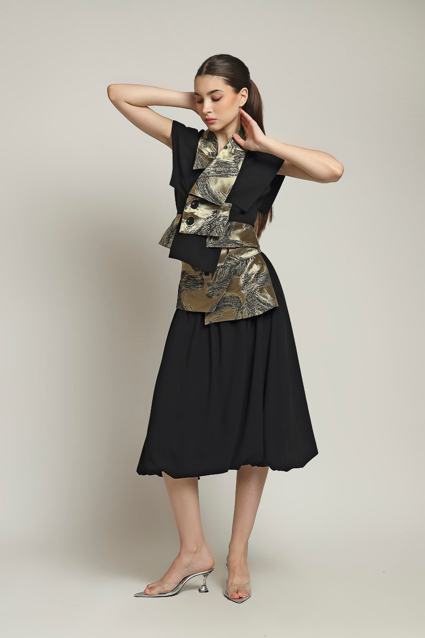 Bloom et Champs Set Balloon Golden