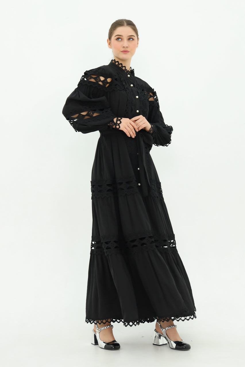 Bloom Lace Long Dress