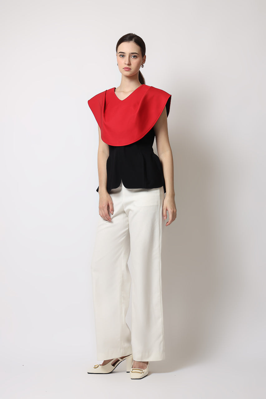 Bloom et Champs Red Selena Top