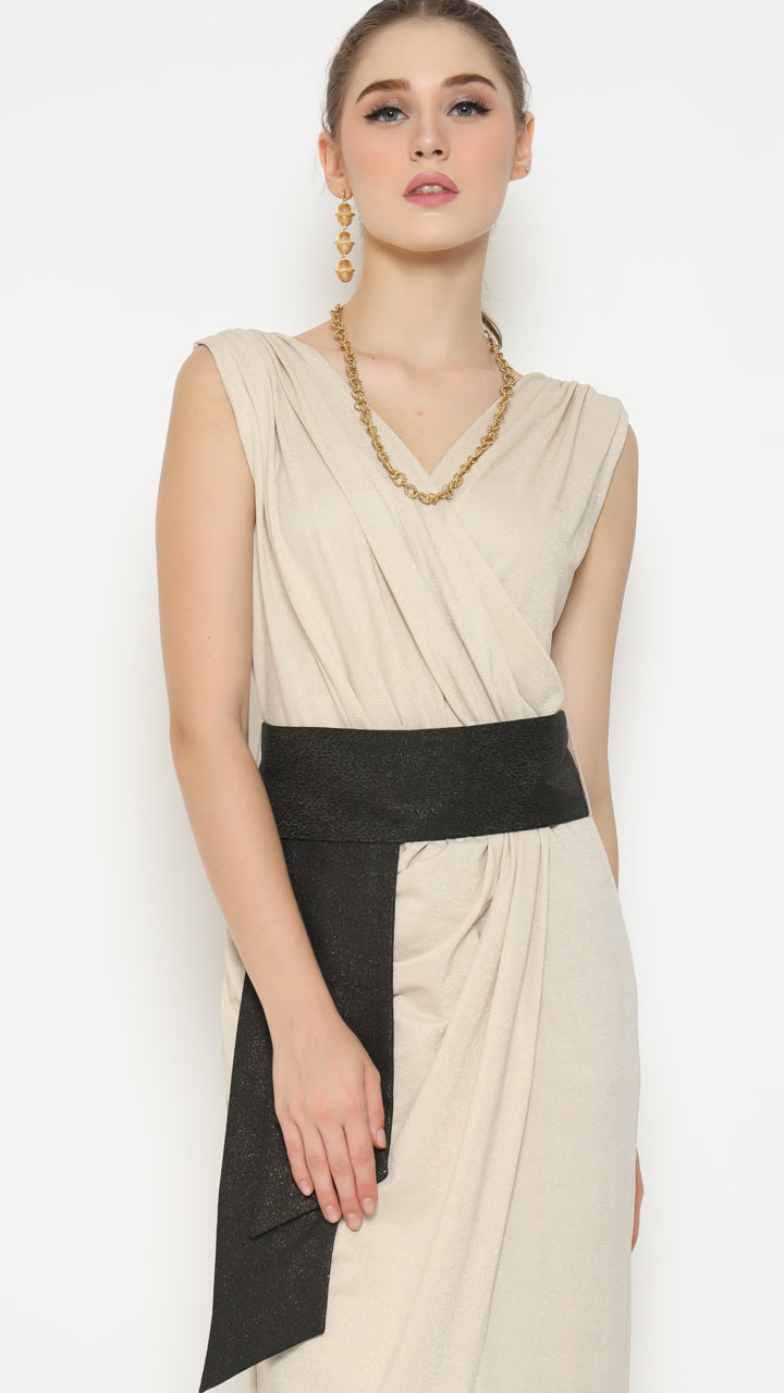 Bloom et Champs Dress Ploi in Champagne