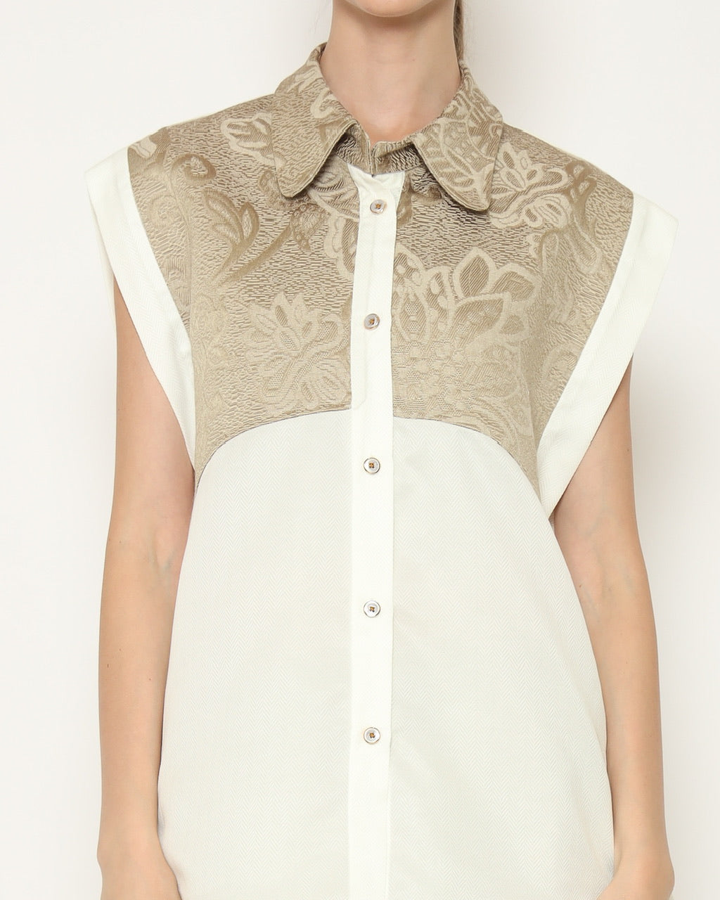 Bloom et Champs Set Jacquard Short Sleeve