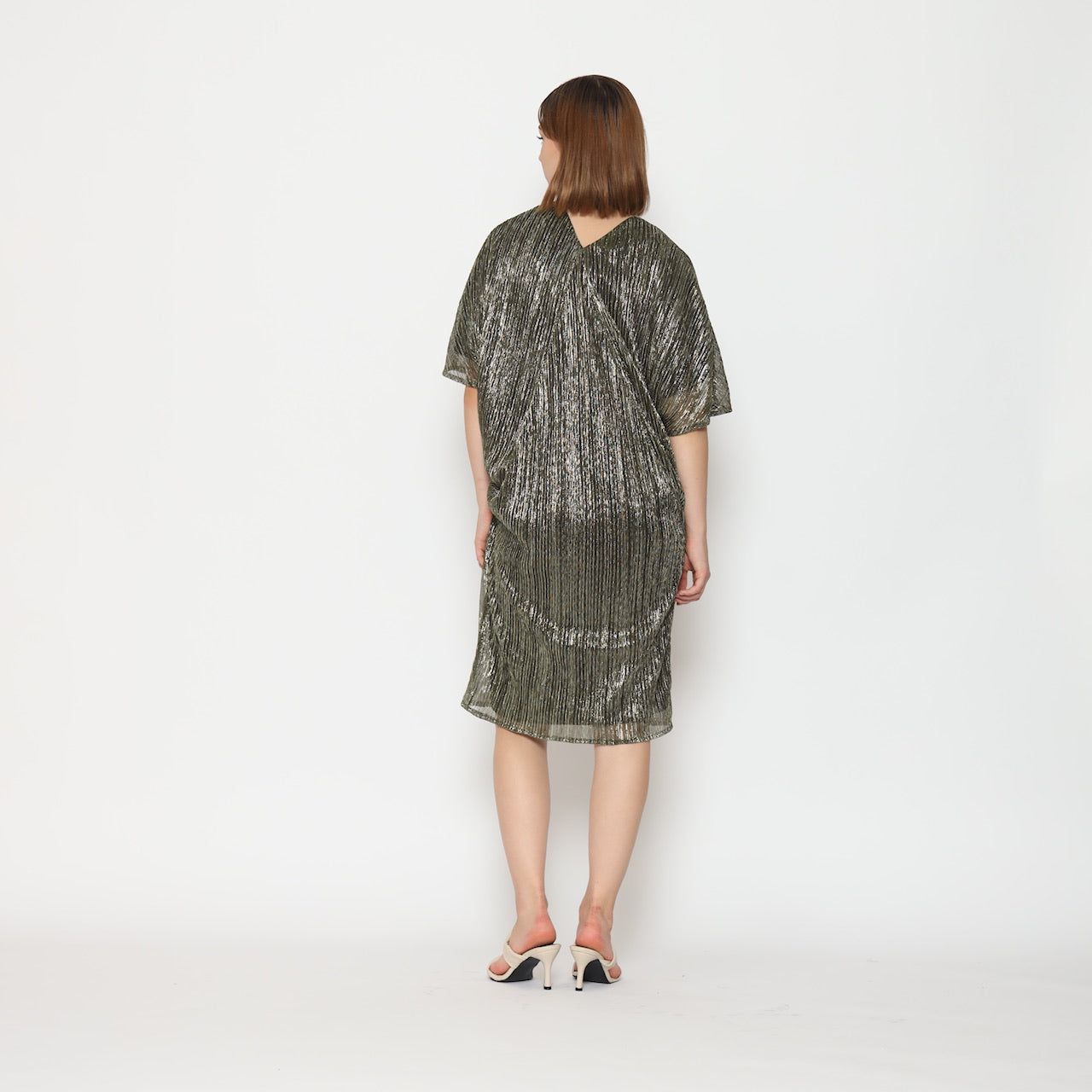 Bloom et Champs Dress Pleats Copper