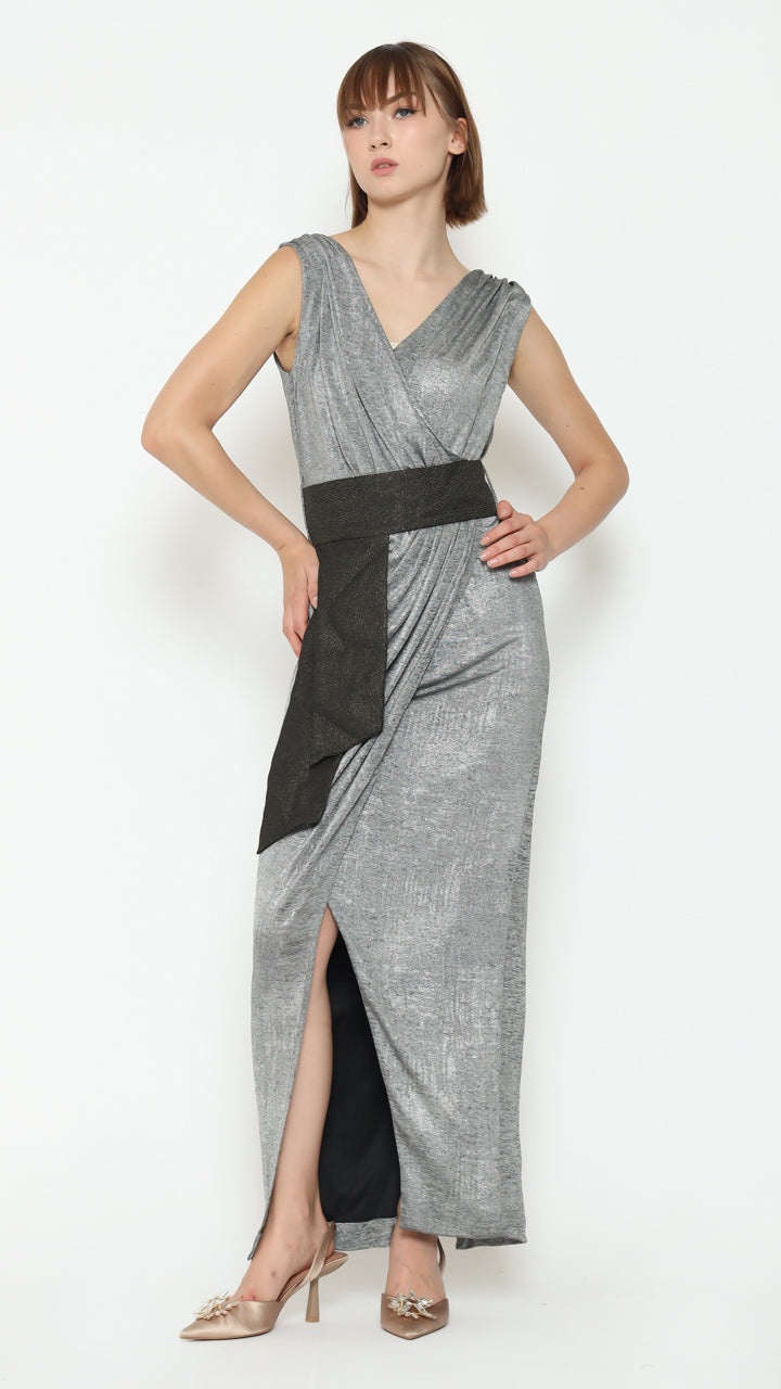 Bloom et Champs Dress Ploi With Belt