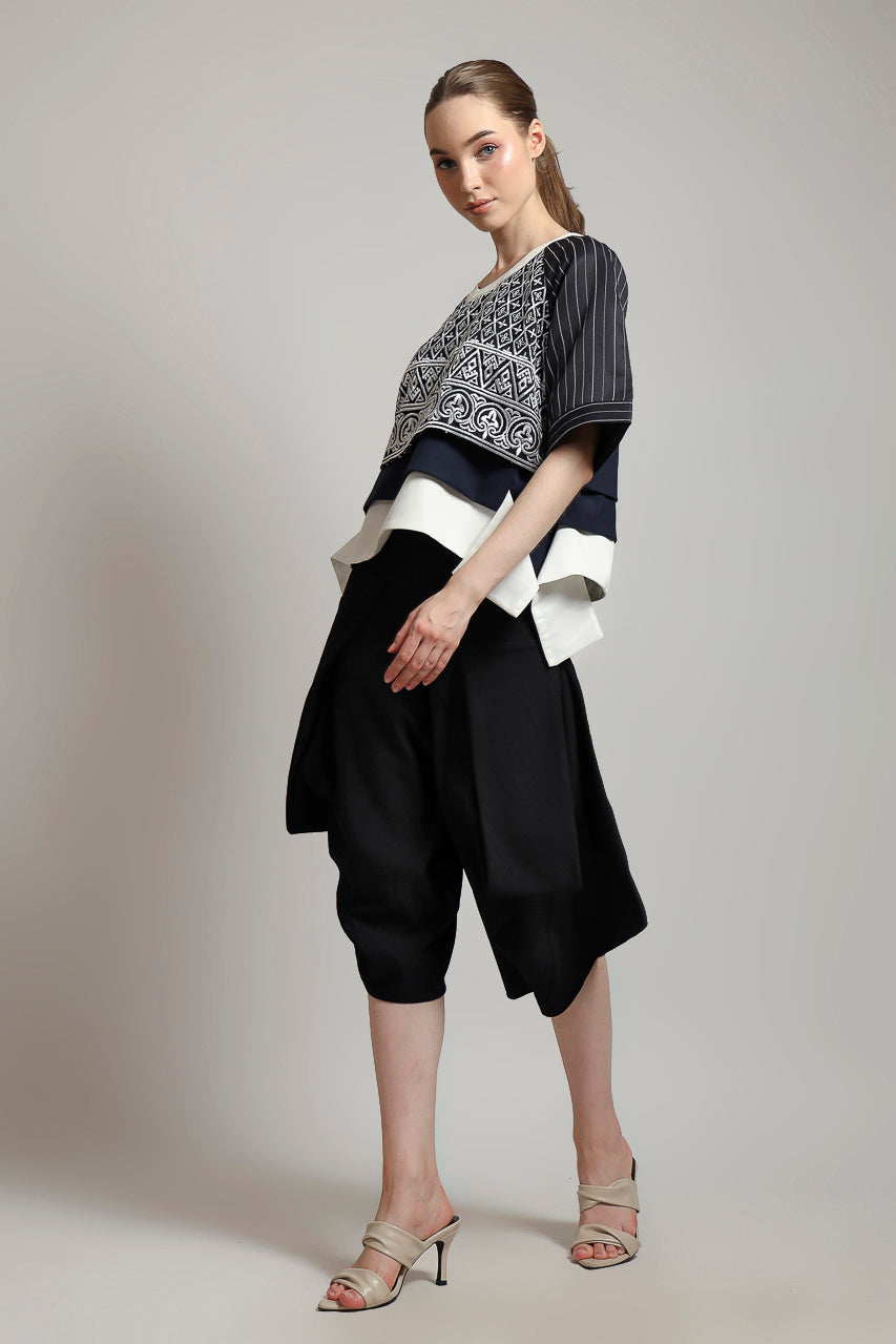 Bloom et Champs Top Mono Motif