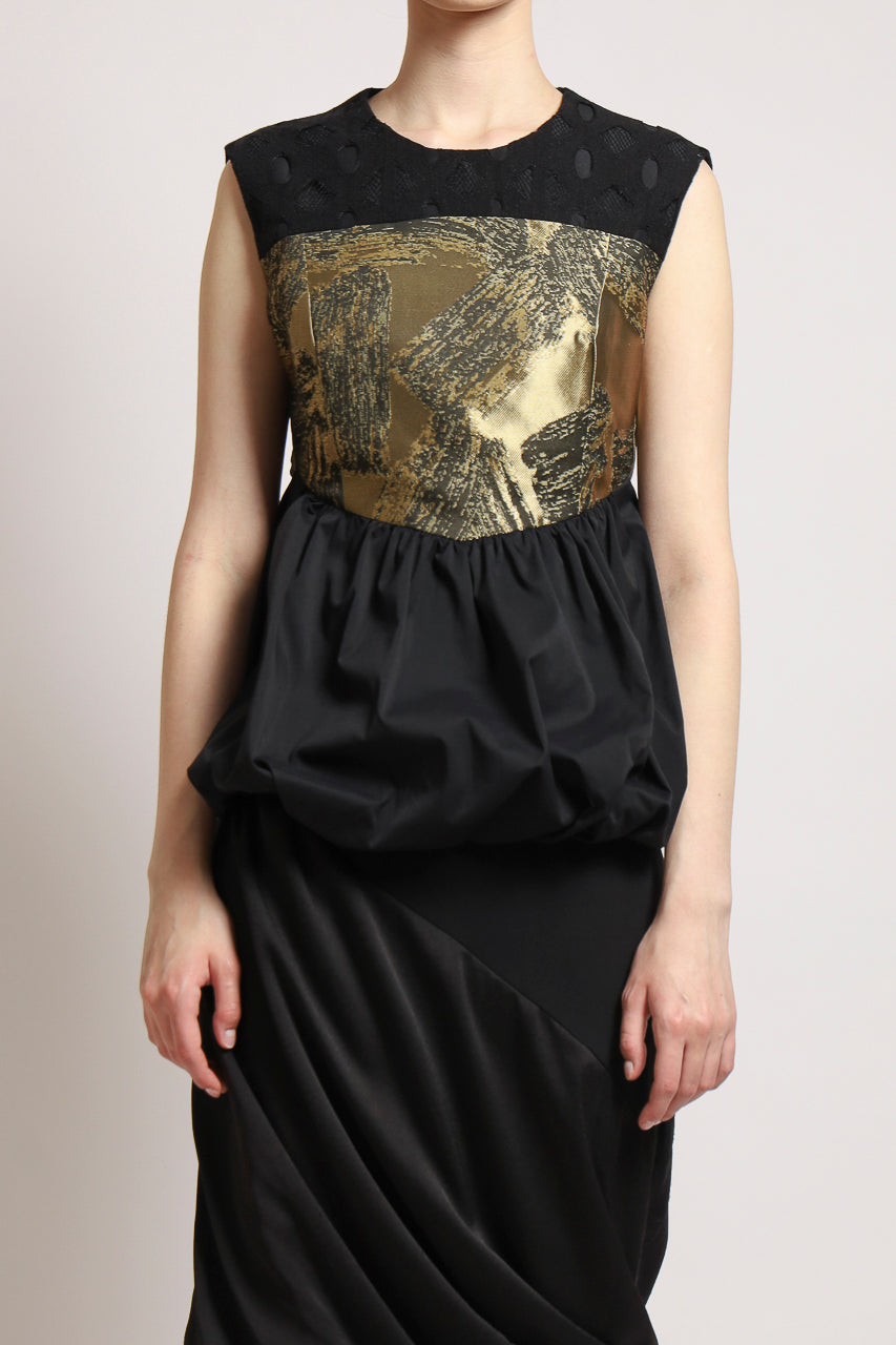 Bloom et Champs Top Balloon Peplum Emas