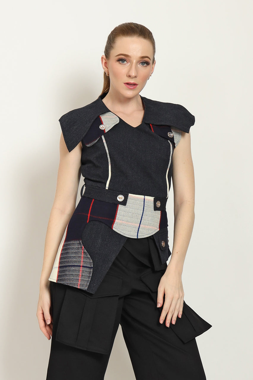 Bloom et Champs Top Karung Denim