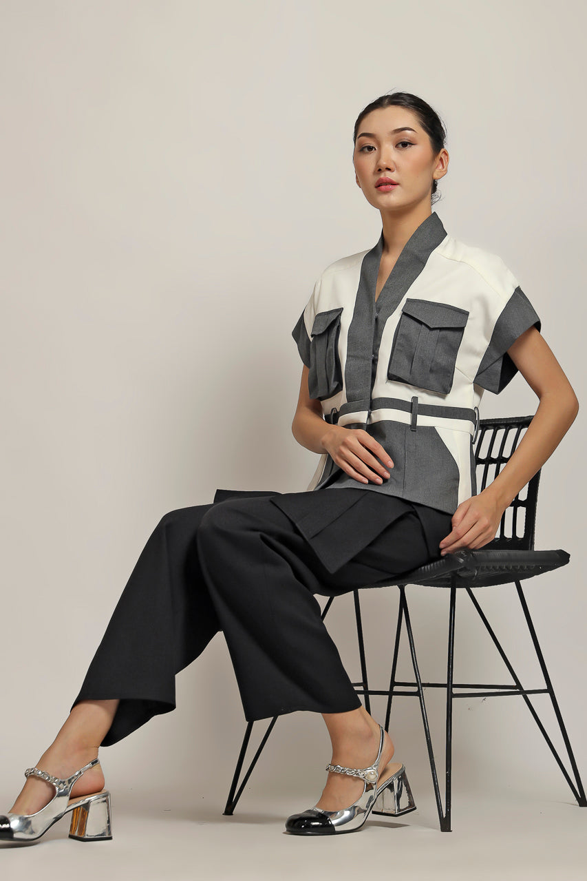 Bloom et Champs AK Kimono Kantong Blouse