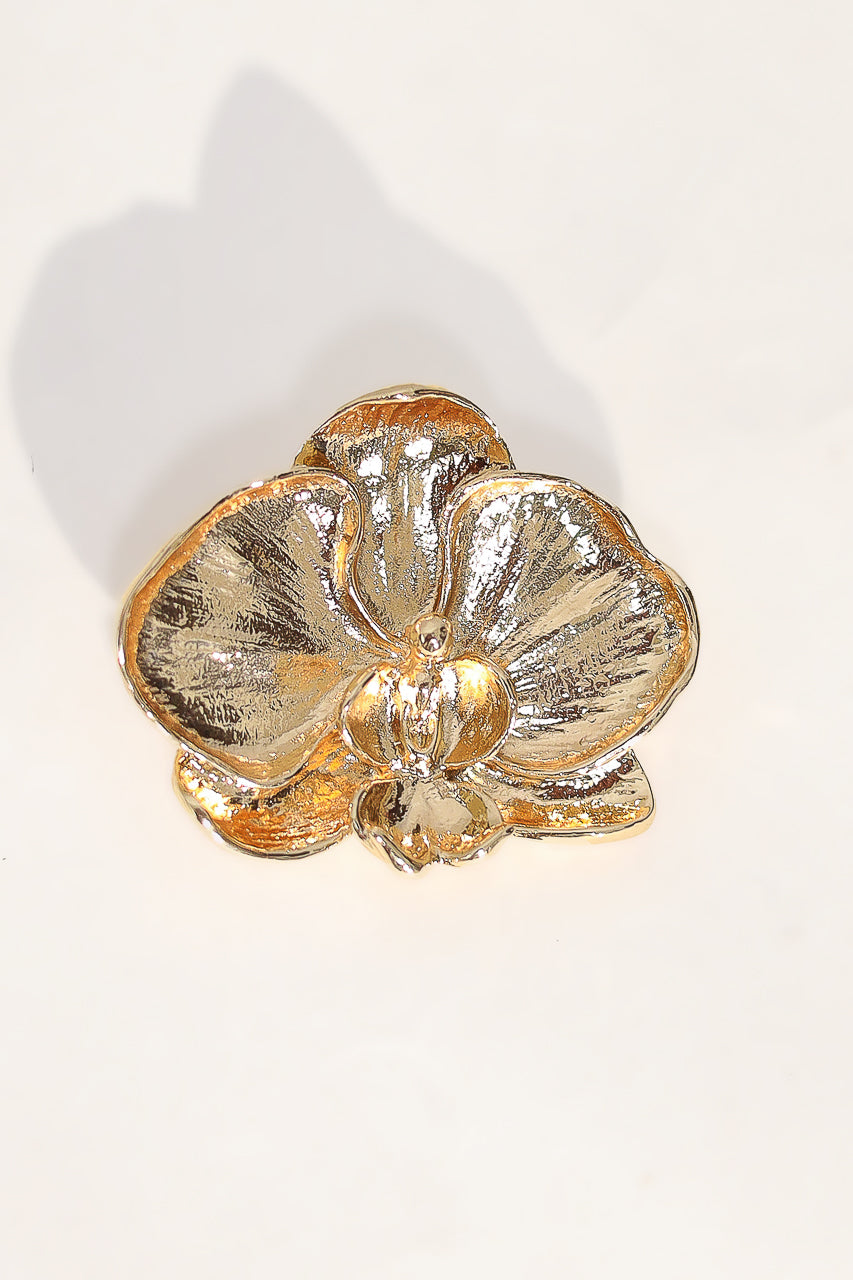 Bloom Orchid Brooch