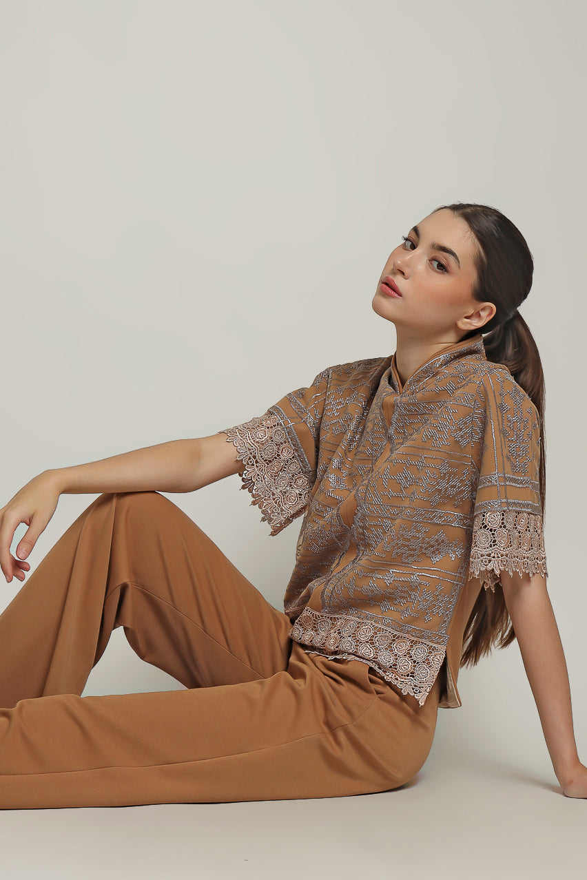 Bloom et Champs Top CS Choco Latte/ Celana DT Mocha