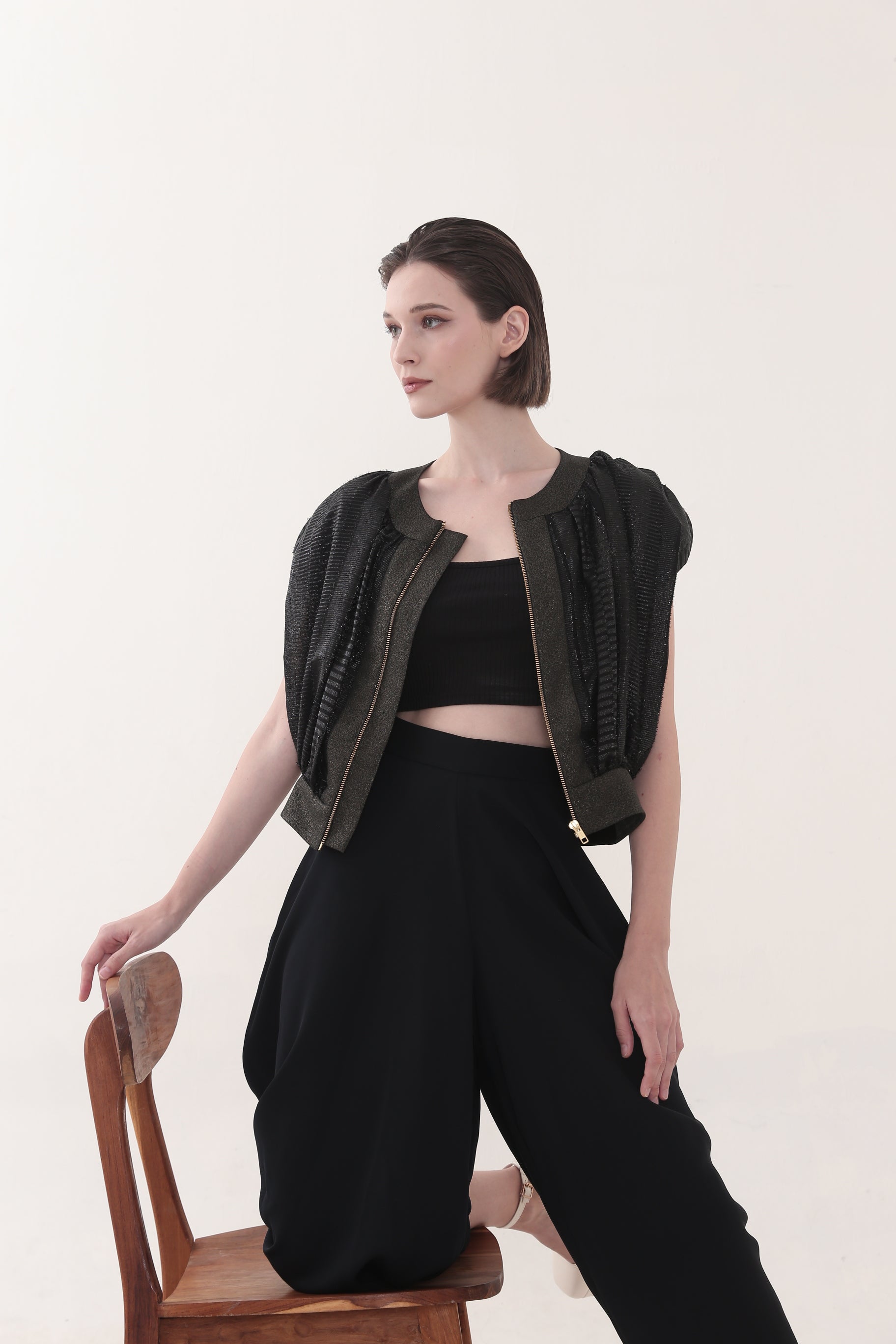 Bloom et Champs Top Bomber Glitter