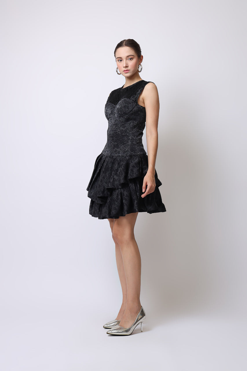 Bloom et Champs Dress ACL Grey Lace