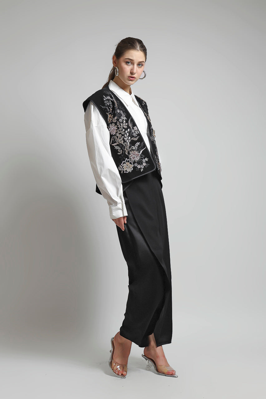 Bloom et Champs Outer Kaku Payet/Celana Saten Panjang