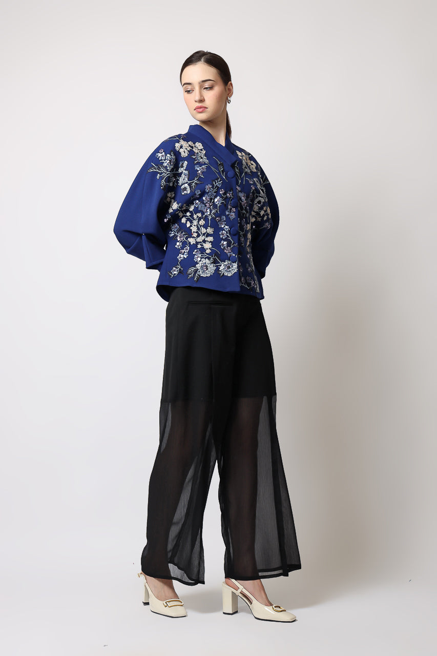 Bloom et Champs Blazer Biru Payet Elektrik