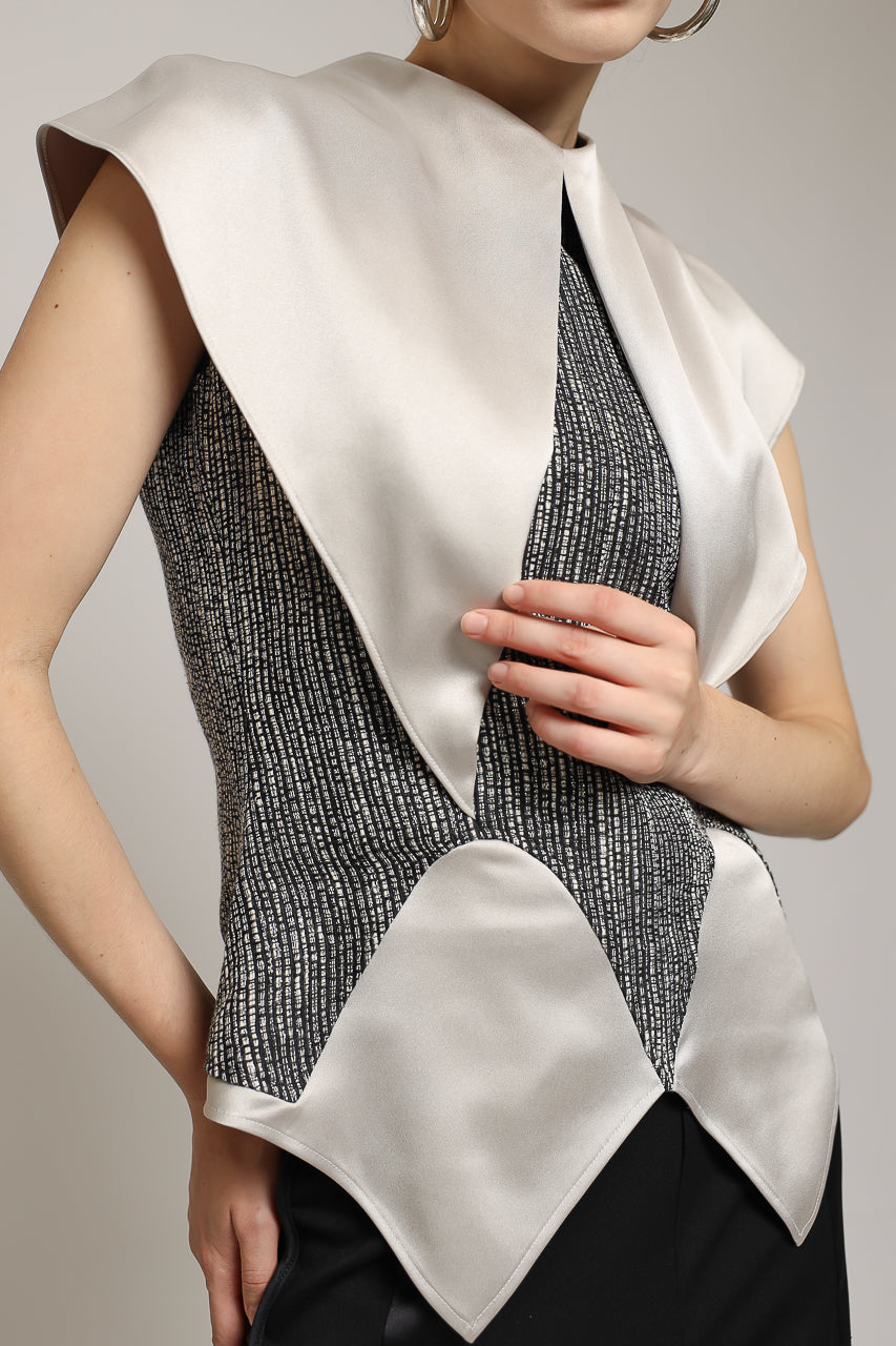 Bloom et Champs Blouse Silver Triangle