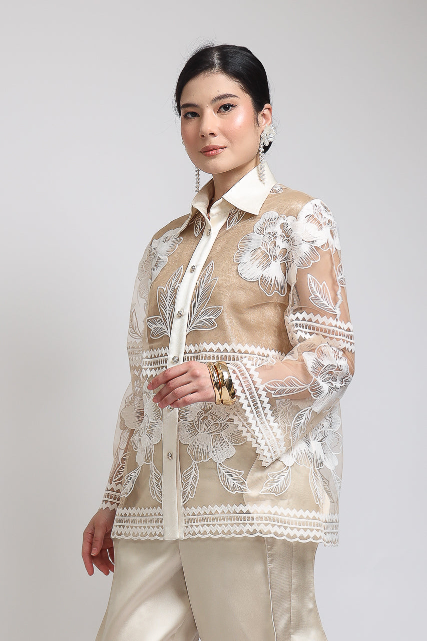 Bloom et Champs Kemeja Tille Bunga