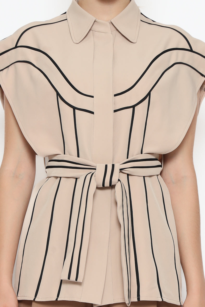 Bloom et Champs Tosca List Krem/Pocket Tulip Pants