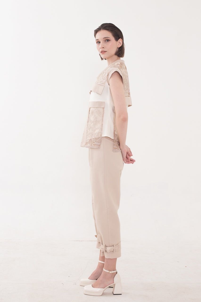 Bloom et Champs Layered Lace Top