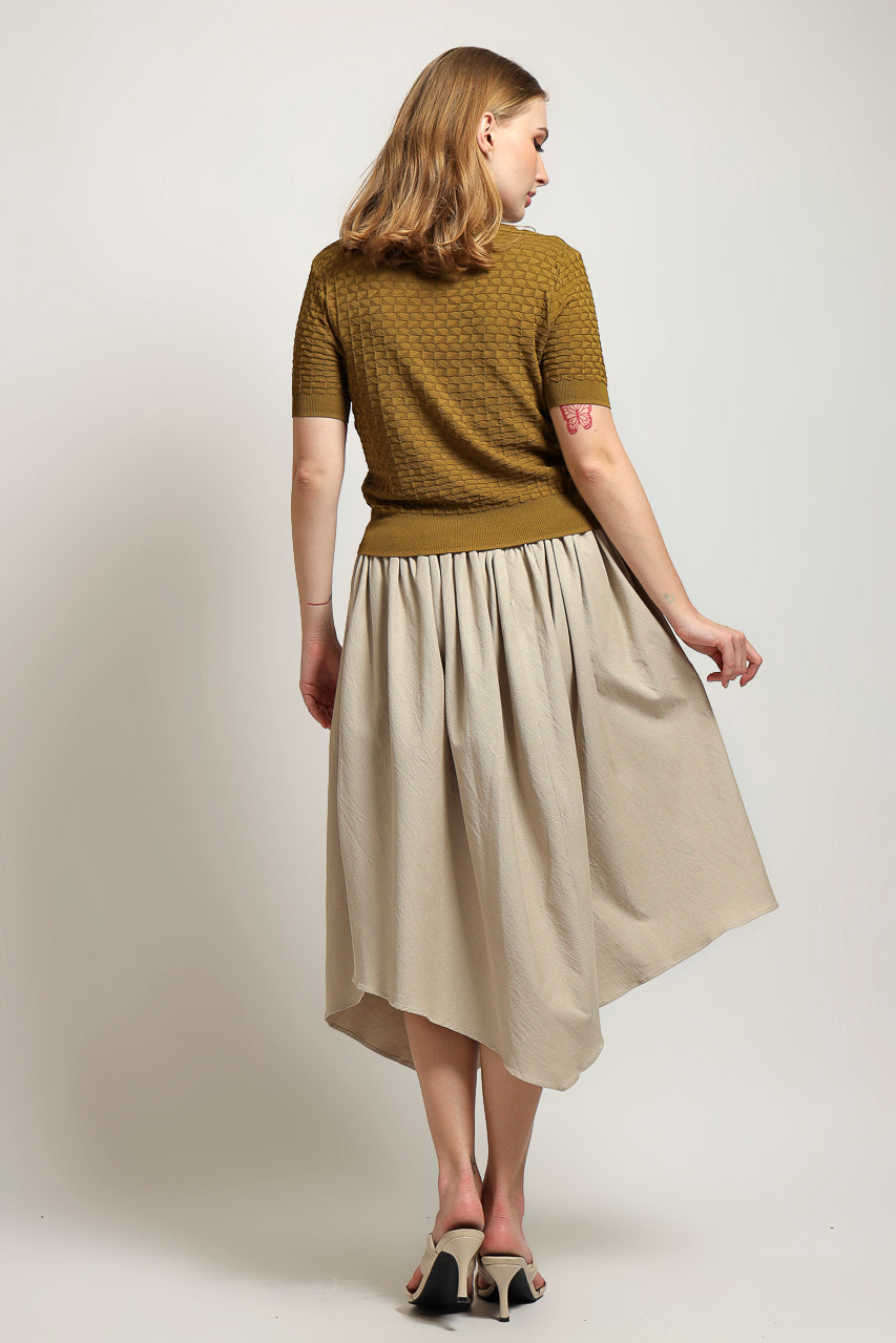 Bloom et Cotton Olive Knit