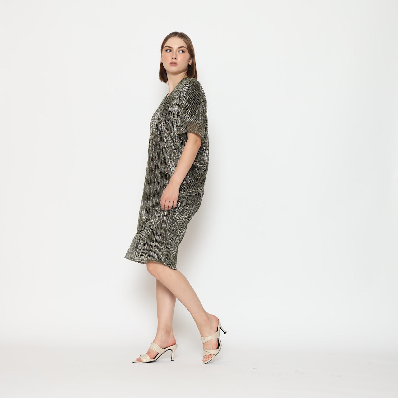 Bloom et Champs Dress Pleats Copper