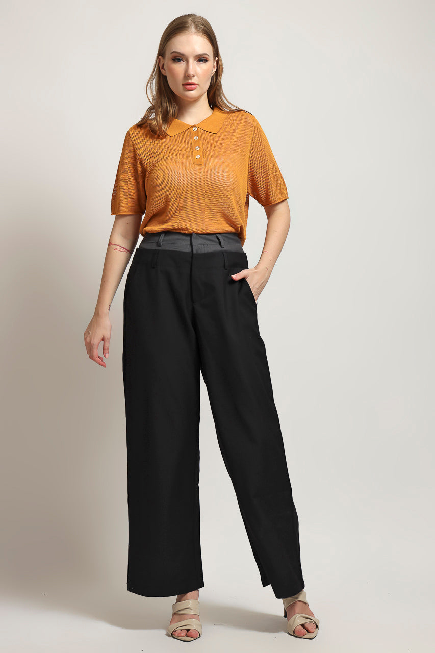 Bloom et Cotton Net Knit in Turmeric