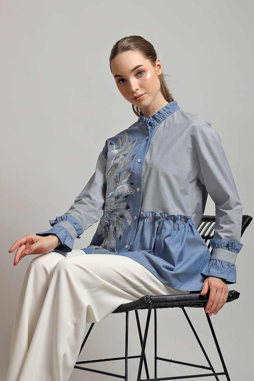 Bloom et Champs Kemeja Kembang Jari