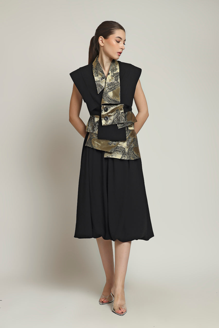 Bloom et Champs Set Balloon Golden