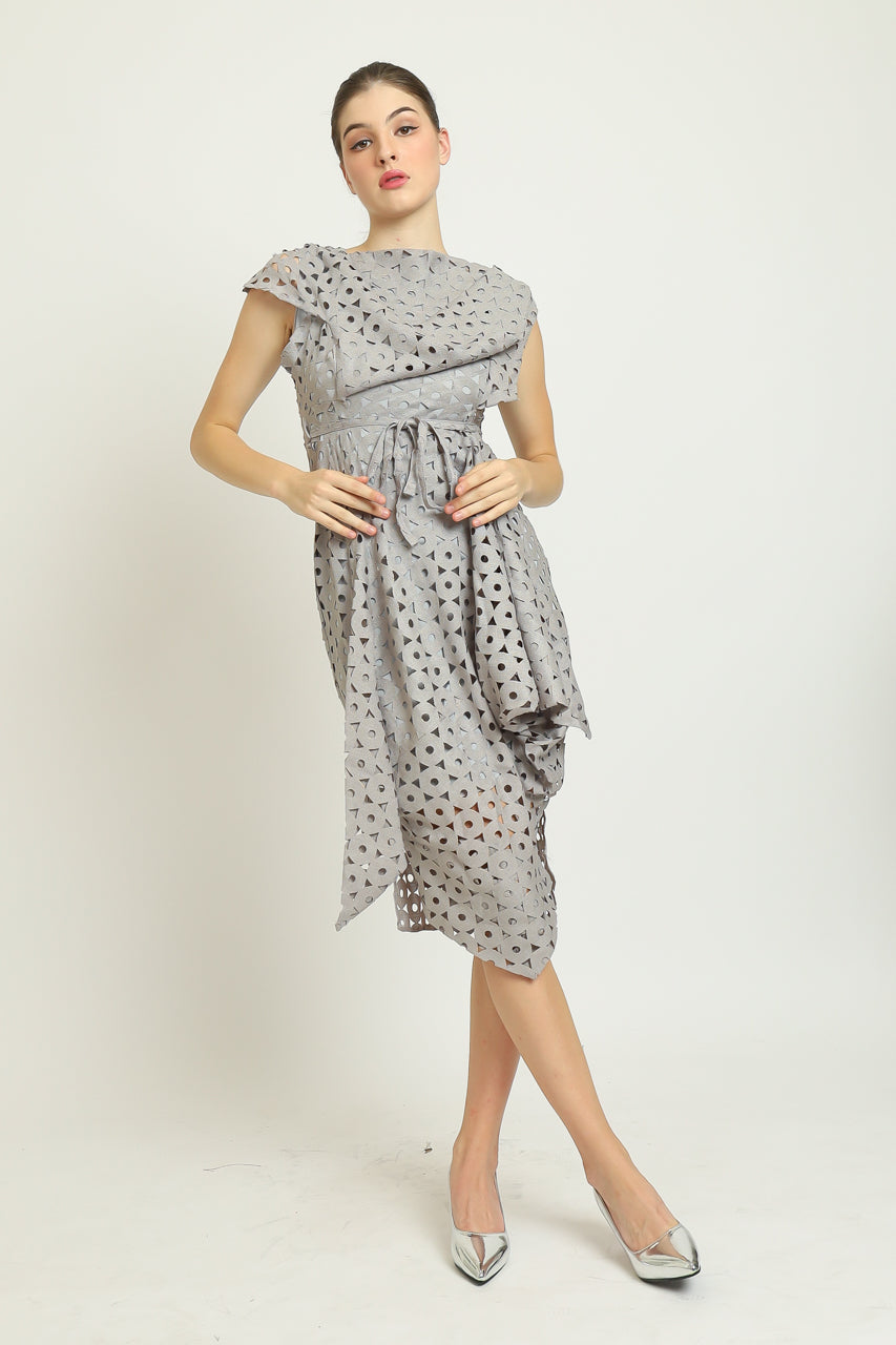 Bloom et Champs Dress Sumba Linen Eyelet