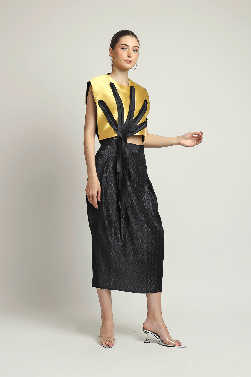 Bloom et Champs Top Ranting/Rok Embossed Tulip