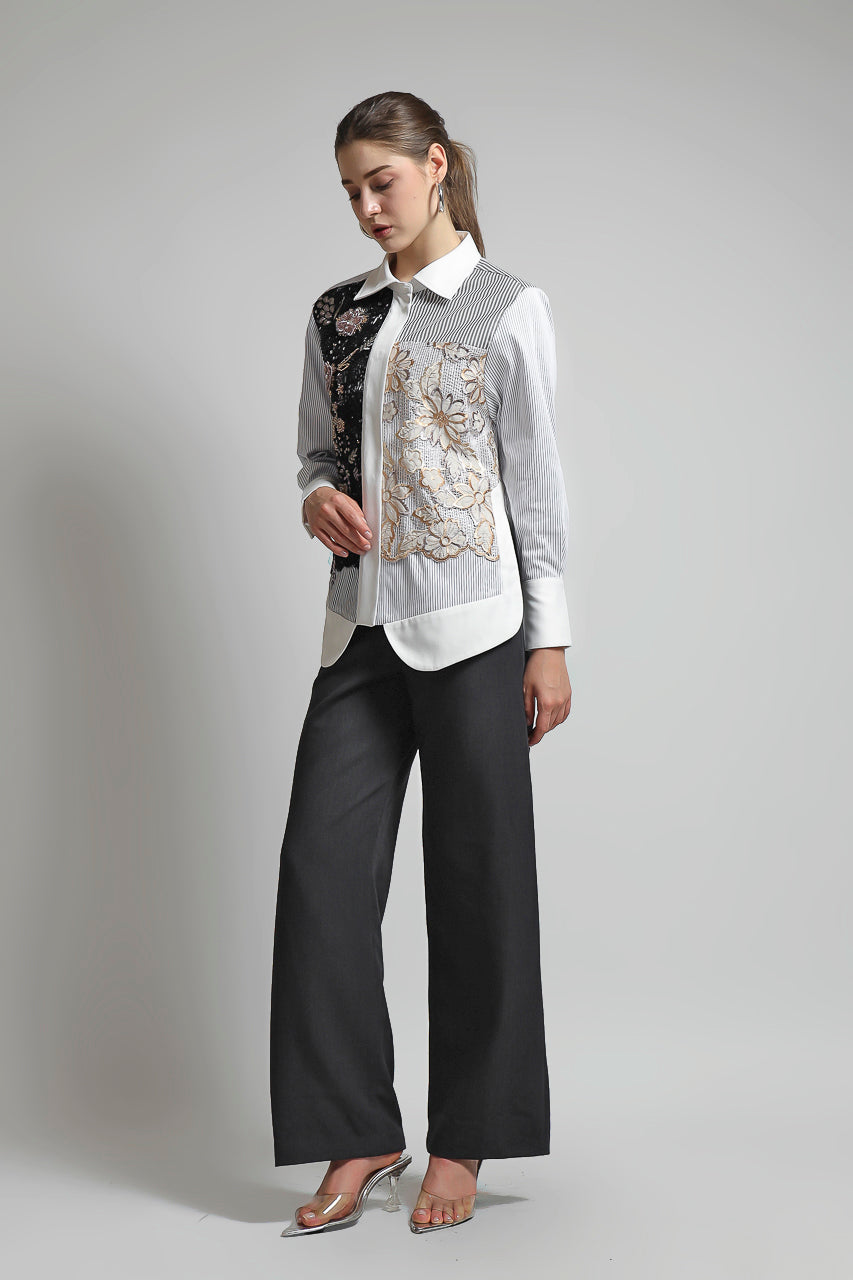 Bloom et Champs Kemeja BB Payet Hitam