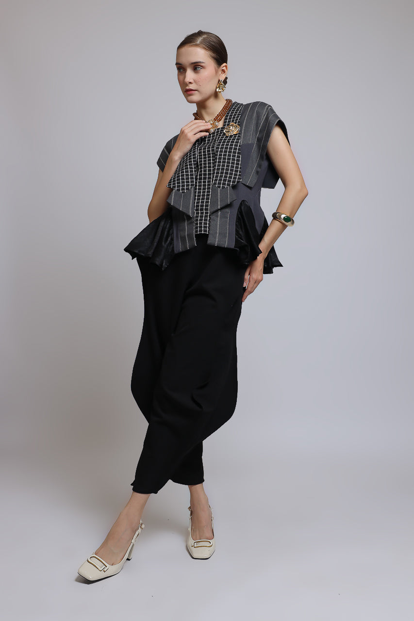Bloom et Champs Natalie Blouse Peplum/Bloom Doremi Pants