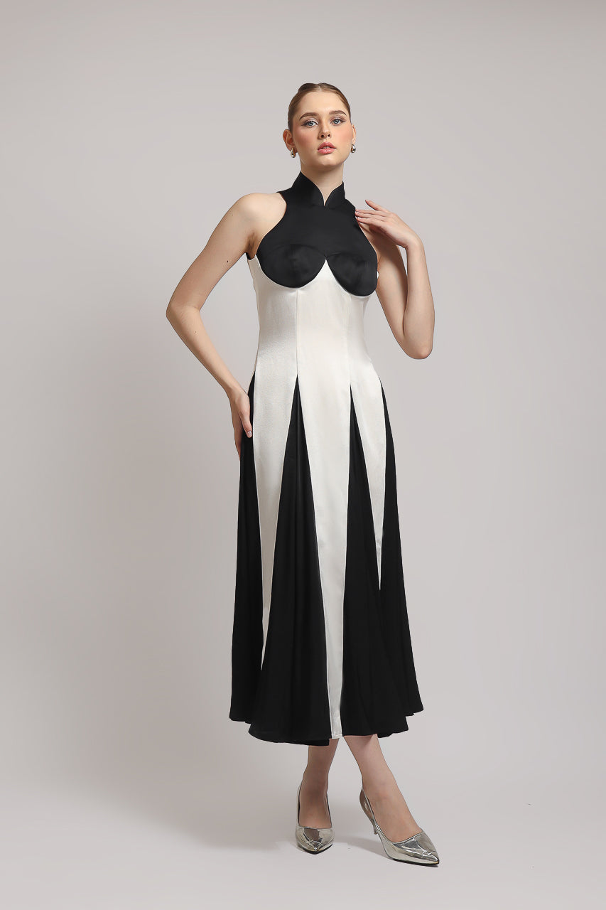 Bloom et Champs Scarlet Monochrome Dress