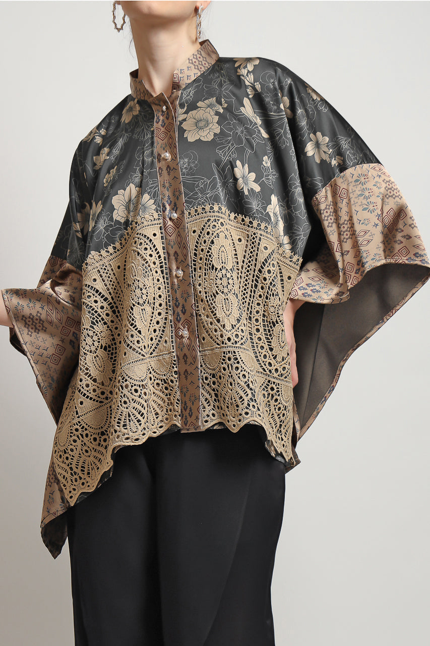 Bloom et Champs Ethnic Lawar Top