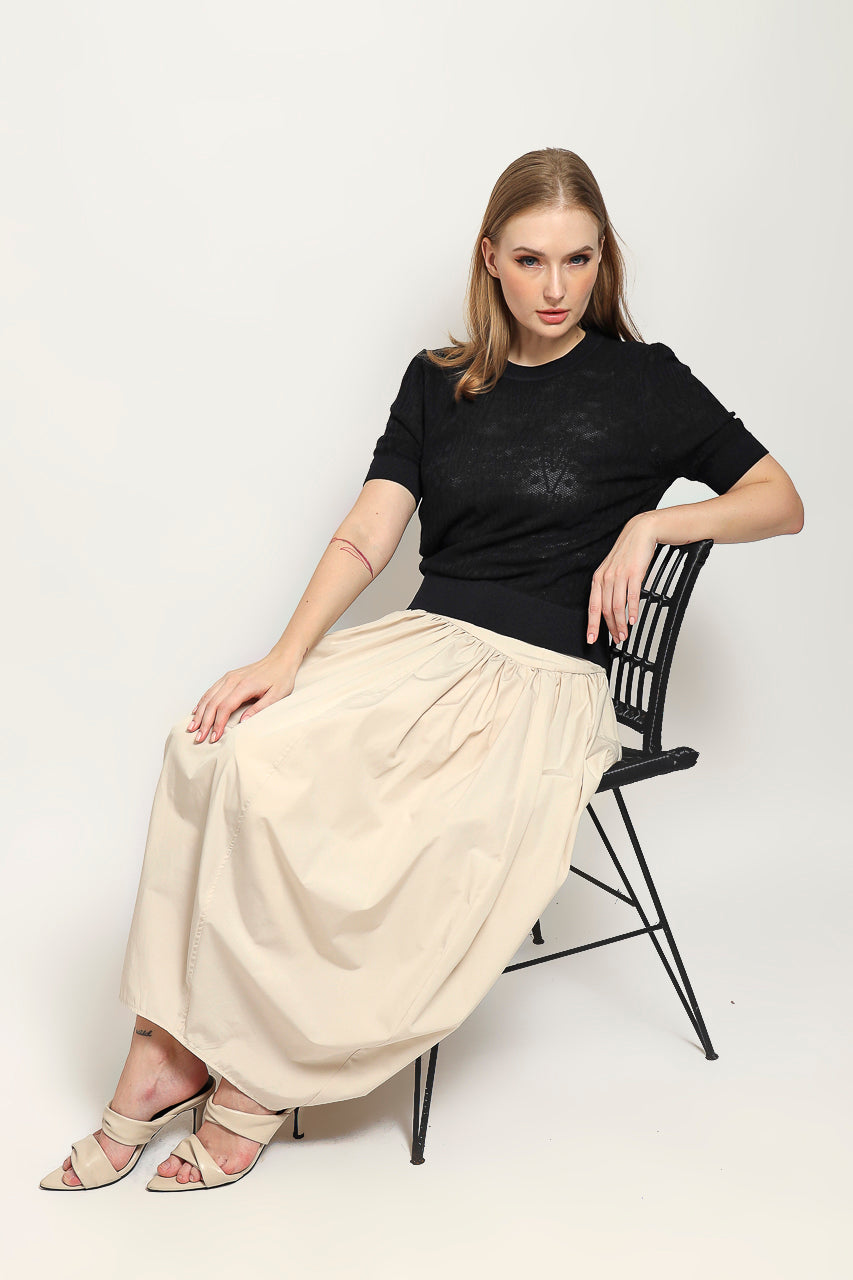 Bloom et Cotton Jacquard Knit