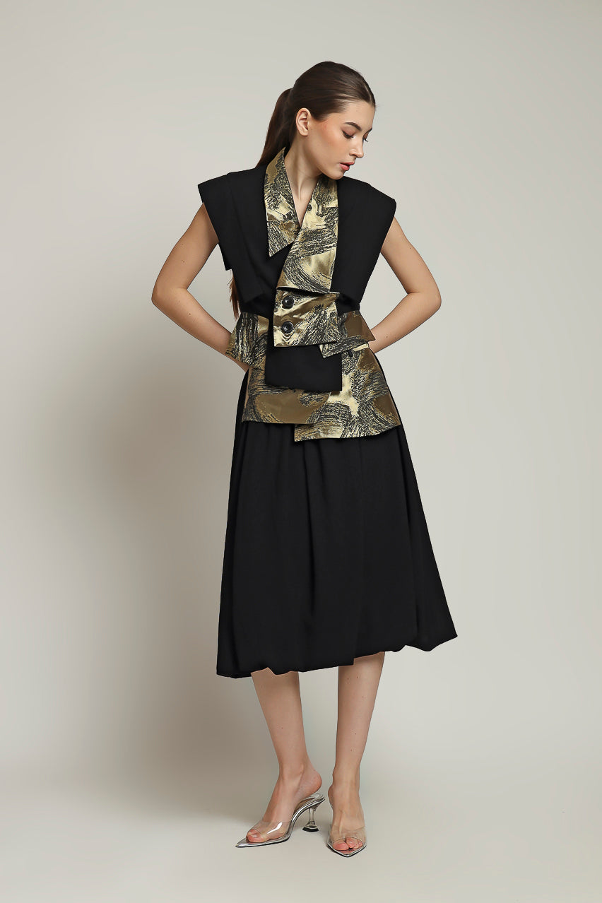 Bloom et Champs Set Balloon Golden